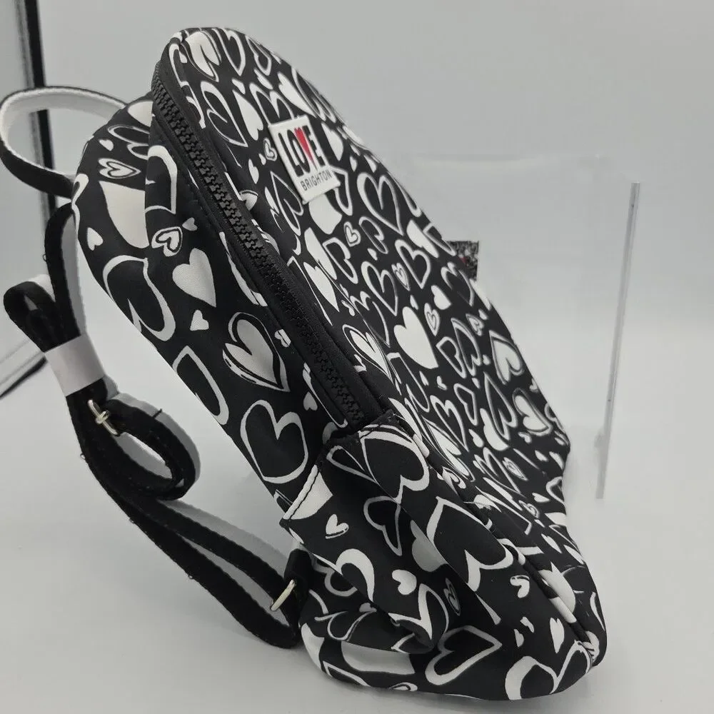 NWT Brighton Limited Edition Hearts A Flutter Endless Love Backpack Retail:$150